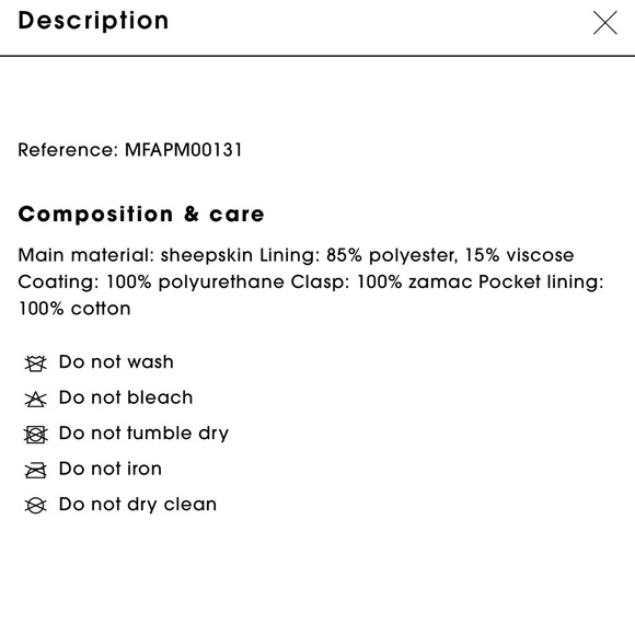 Maje White&Gold Clover Logo Baguette Wallet Clutch - Picture 3 of 9